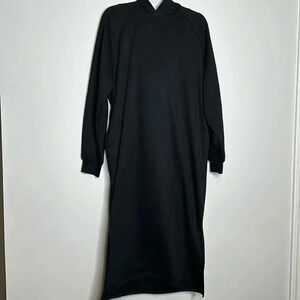 Primark Black Maxi Dress with Hood